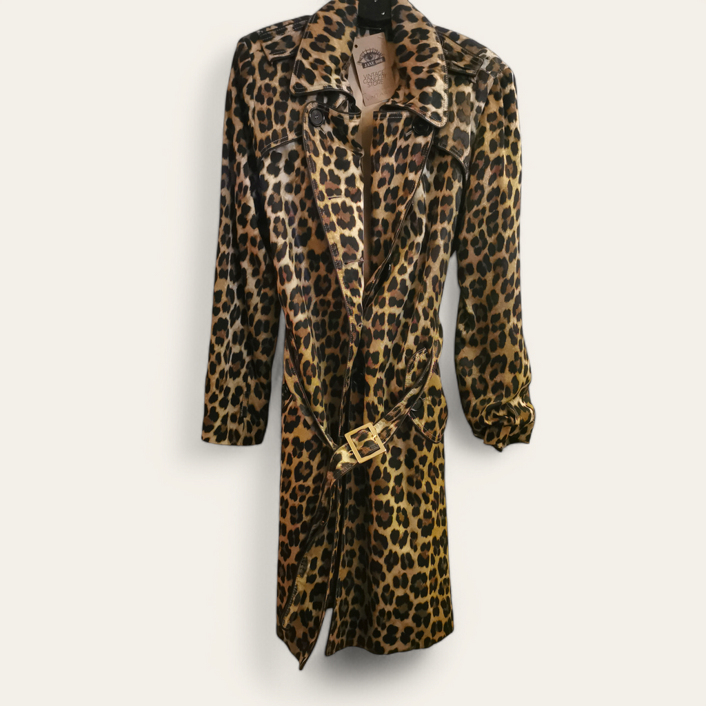 Mona vintage animal print mantil